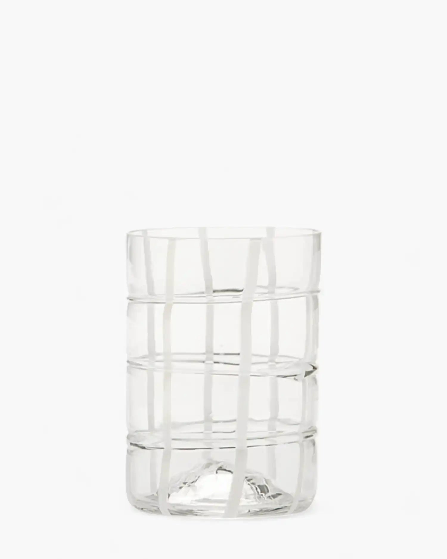 Zafferano Twiddle tumbler coloured glass Transparent - Buy now on ShopDecor - Discover the best products by ZAFFERANO design