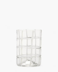 Zafferano Twiddle tumbler coloured glass Transparent - Buy now on ShopDecor - Discover the best products by ZAFFERANO design