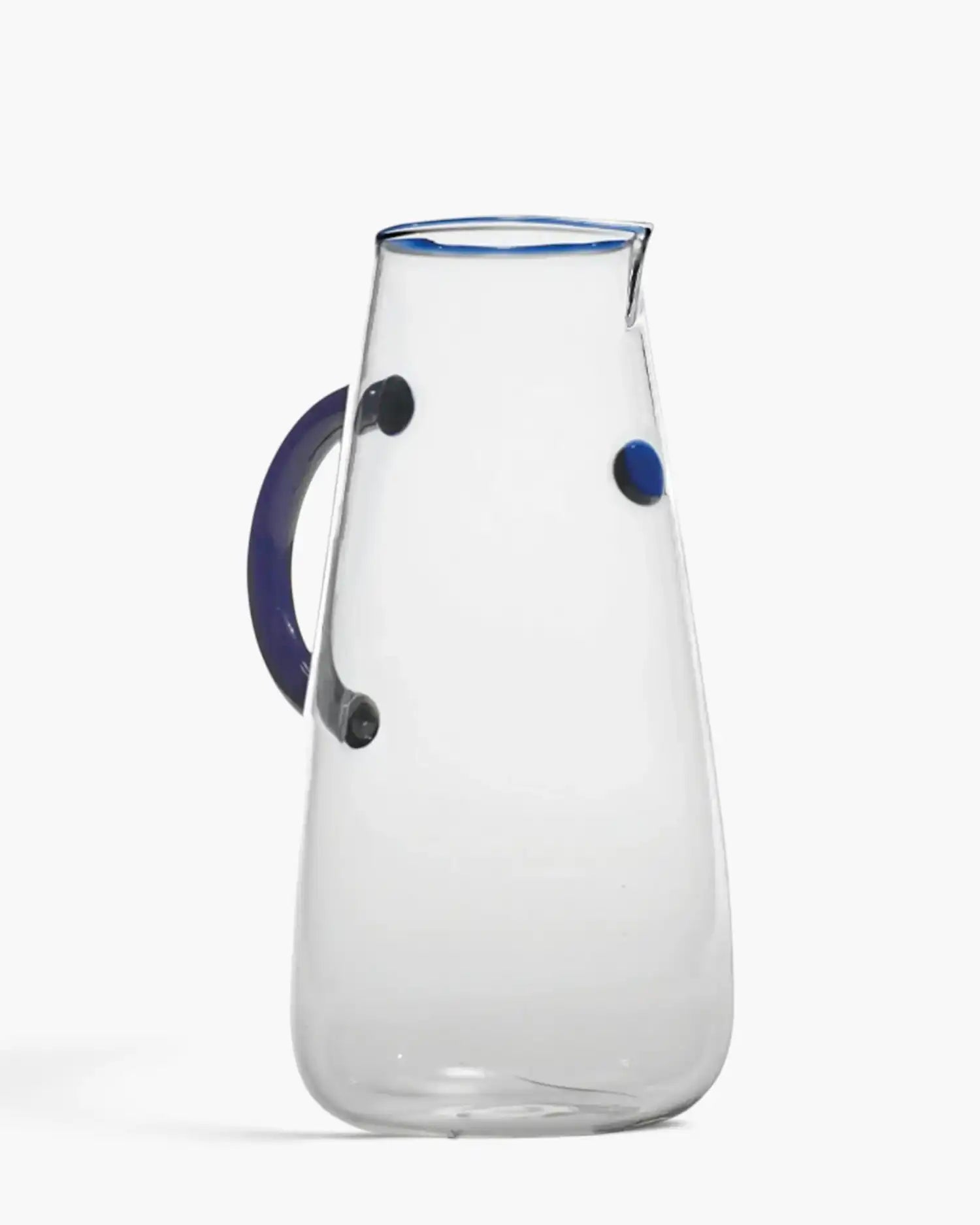 Zafferano Uniche glass Carafe 1.4 l-47.34 oz Zafferano Blue - Buy now on ShopDecor - Discover the best products by ZAFFERANO design