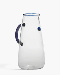 Zafferano Uniche glass Carafe 1.4 l-47.34 oz Zafferano Blue - Buy now on ShopDecor - Discover the best products by ZAFFERANO design