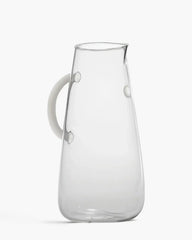 Zafferano Uniche glass Carafe 1.4 l-47.34 oz Zafferano White - Buy now on ShopDecor - Discover the best products by ZAFFERANO design