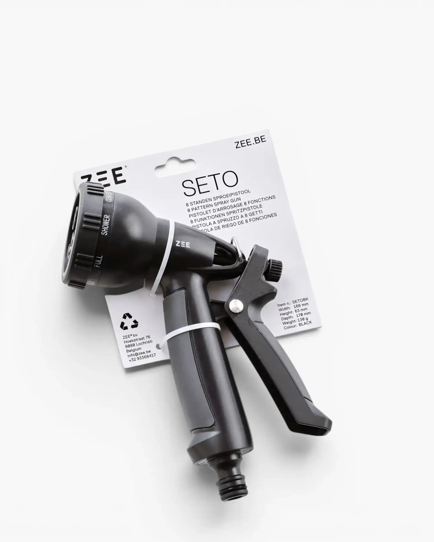 Zee Seto 8-pattern water spray - Buy now on ShopDecor - Discover the best products by ZEE design