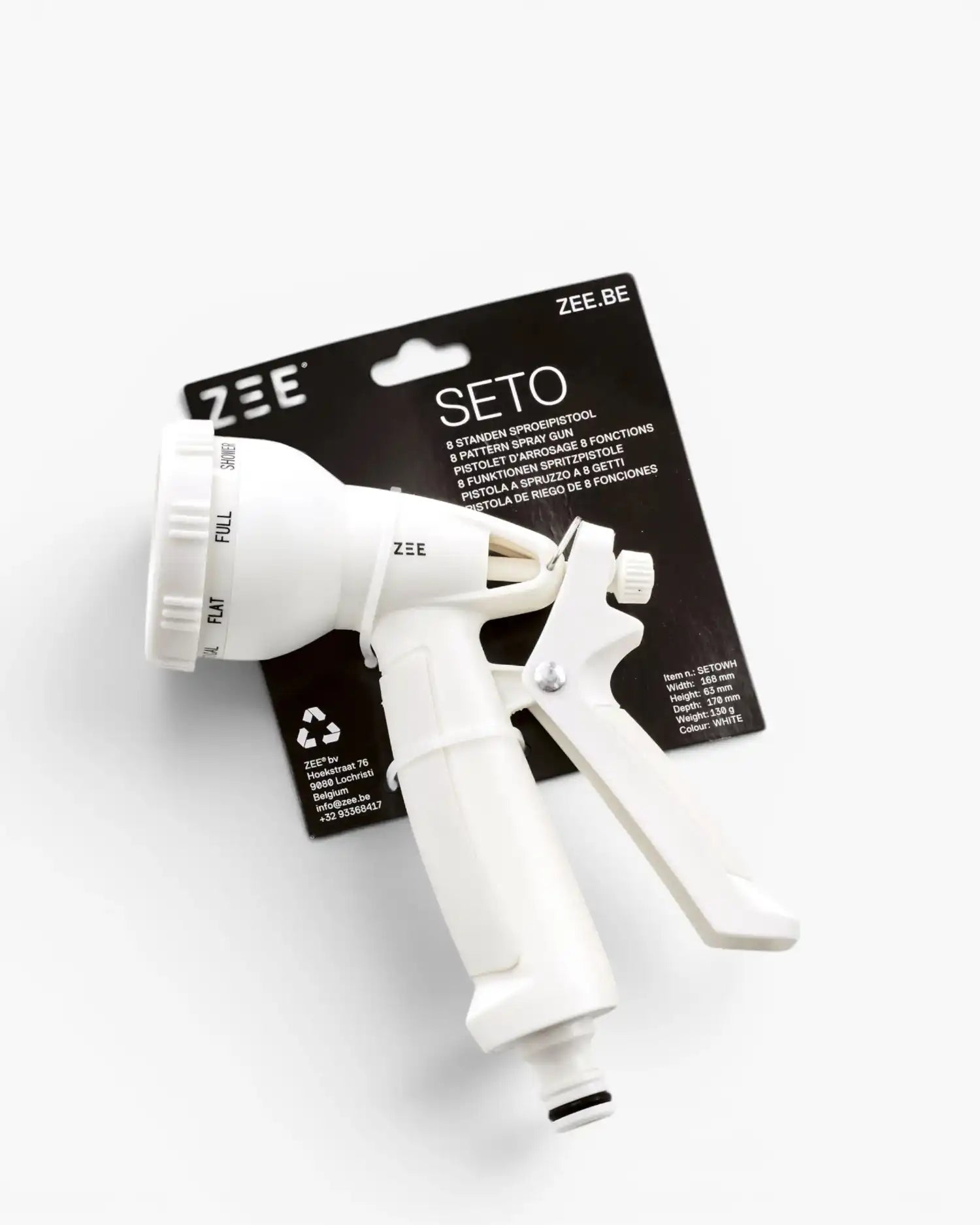 Zee Seto 8-pattern water spray - Buy now on ShopDecor - Discover the best products by ZEE design